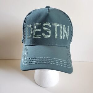 Robin Ruth Teal Destin Cap